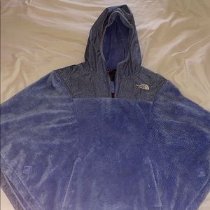 Super soft fleece North Face poncho